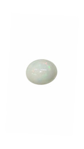 2.8ct White Opal cabochon From Ethiopia